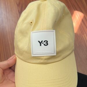 Y-3 Light Yellow Baseball Cap